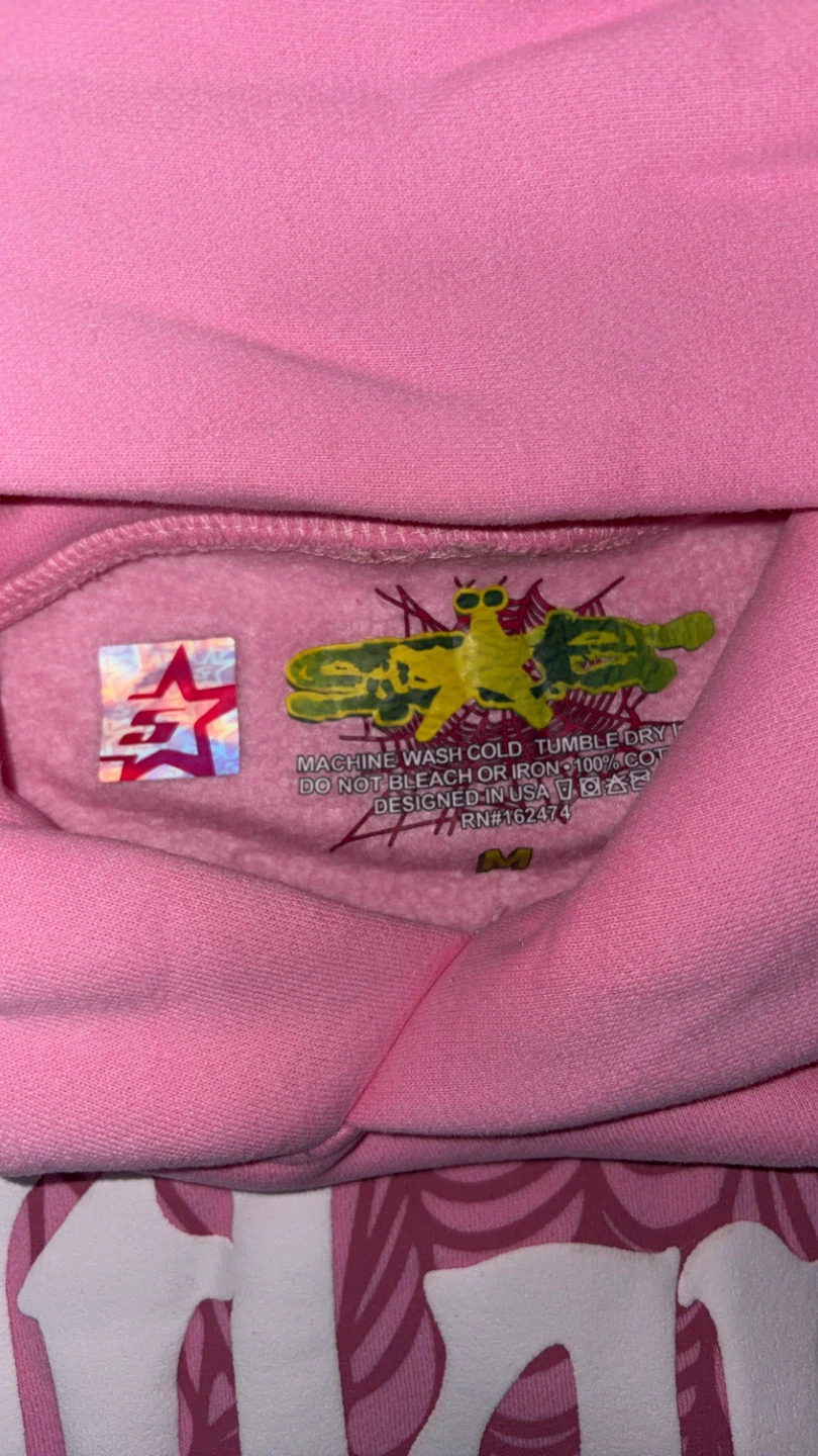 Pink Atlanta Graphic Hoodie - Size M - photo 3
