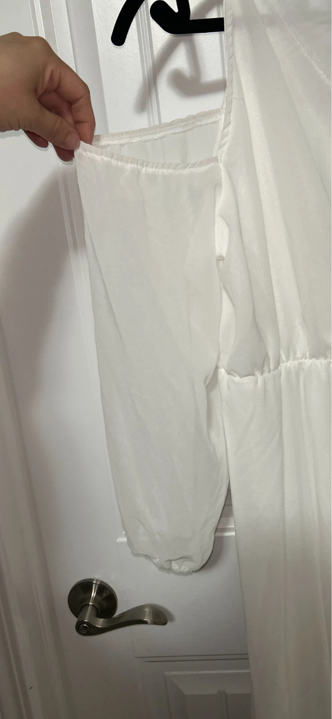 White off the Shoulder Dress - photo 3