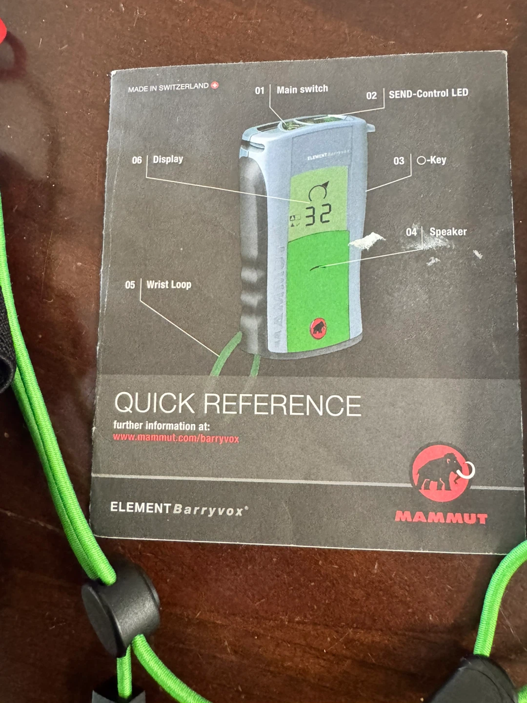 Mammut ELEMENT Barryvox Avalanche Transceiver - photo 3
