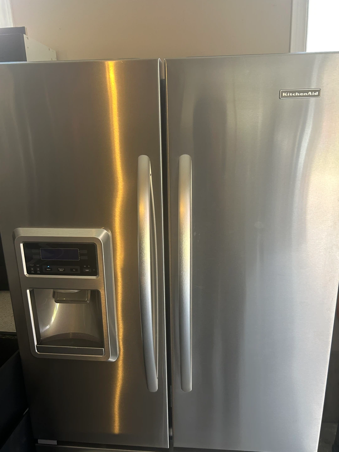 KitchenAid Stainless Steel fridge/freezer - photo 3