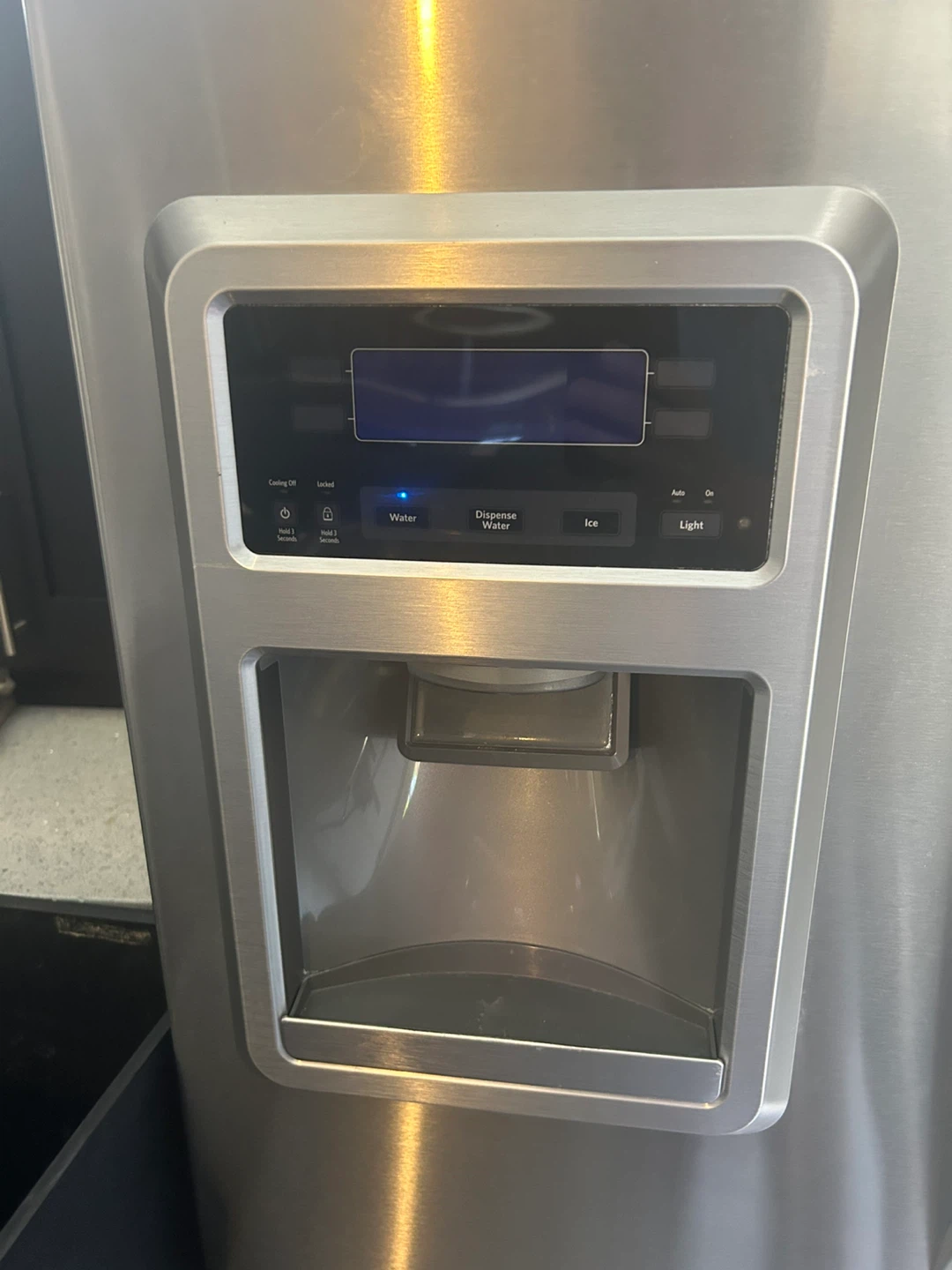 KitchenAid Stainless Steel fridge/freezer - photo 2