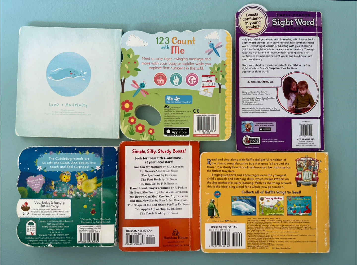 $15 total of 6 Board Kids Books for Toddlers and Early Readers - photo 3