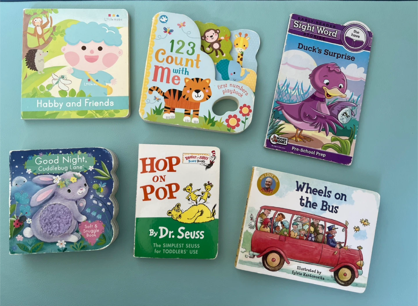 $15 total of 6 Board Kids Books for Toddlers and Early Readers