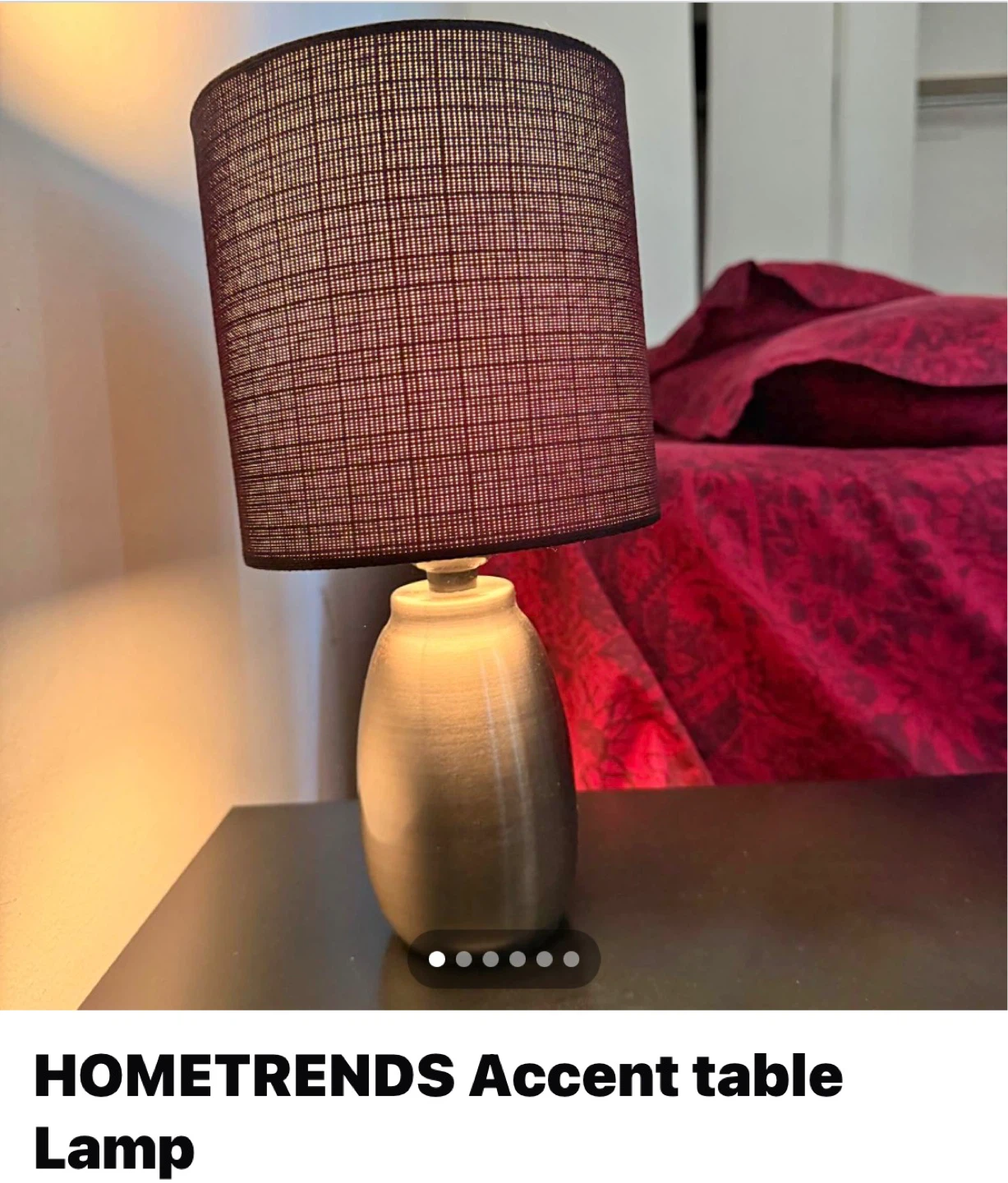 HOMETRENDS Accent Table Lamp