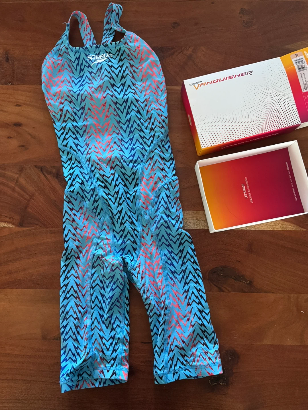 Speedo Vanquisher Kneeskin Swimsuit Size 28 - photo 3