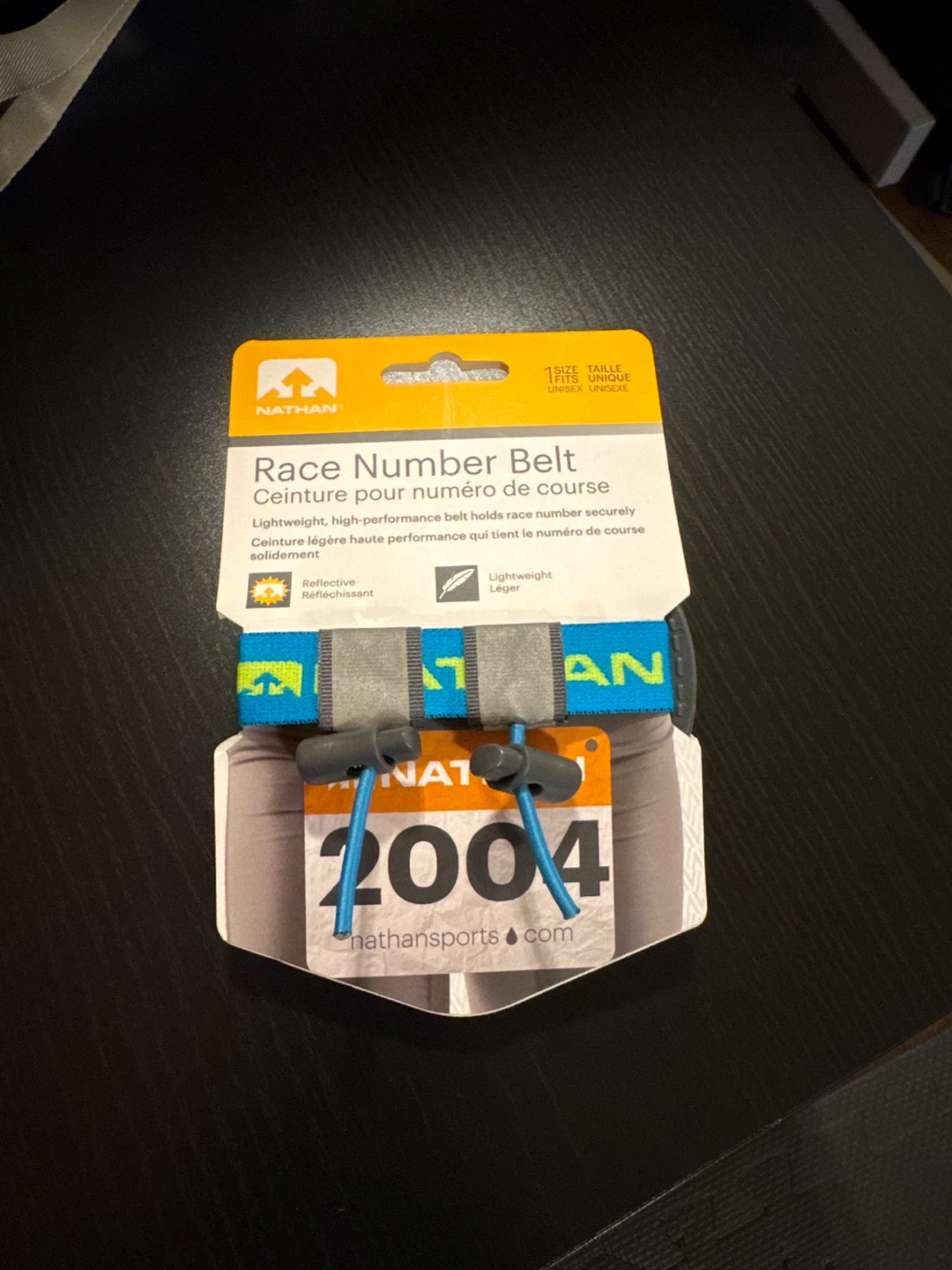 Nathan Race Number Belt