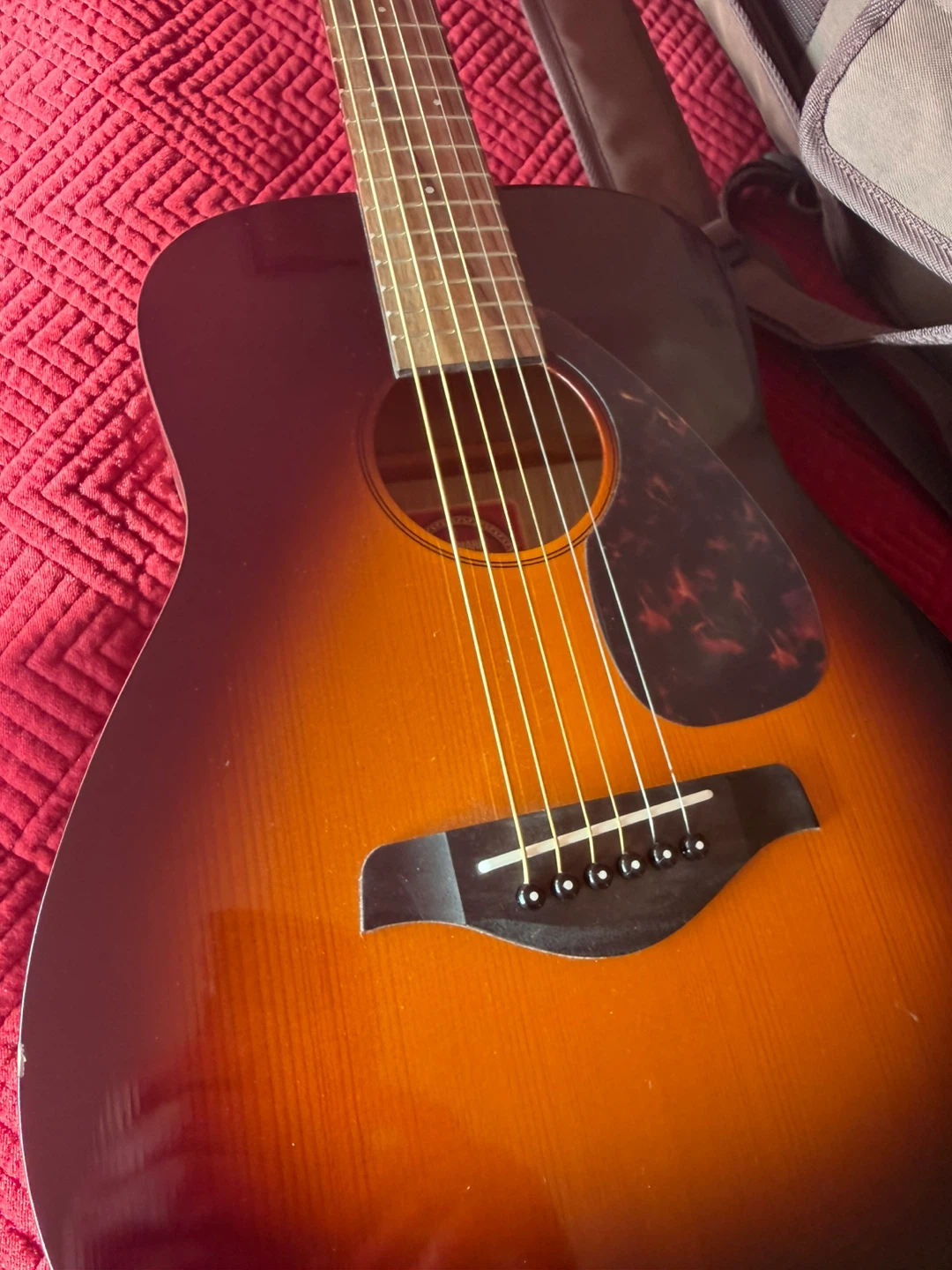 Yamaha JR2 3/4 Scale Folk Guitar Tobacco Sunburst - photo 3