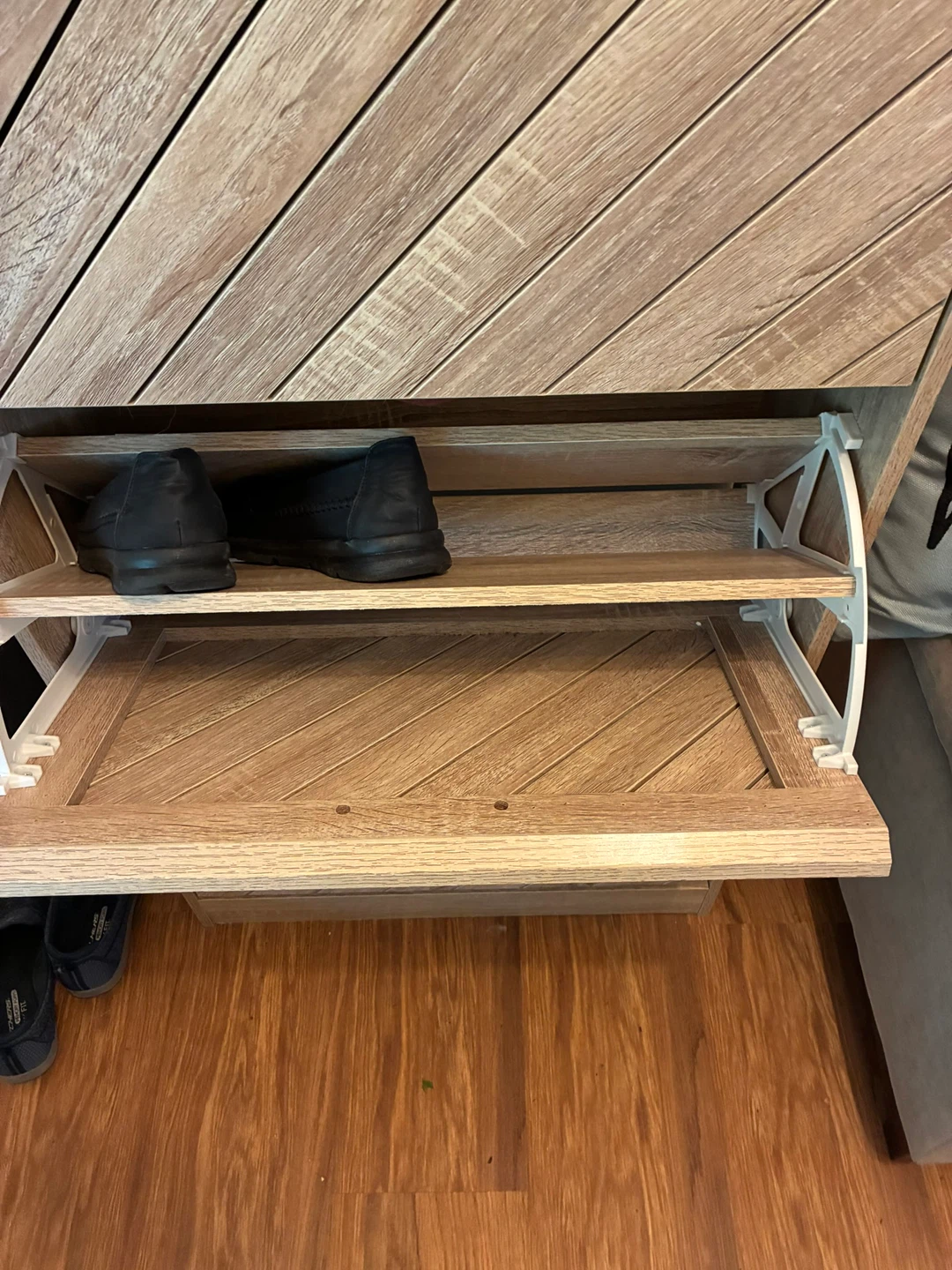 Wooden Shoe Storage Cabinet - photo 2