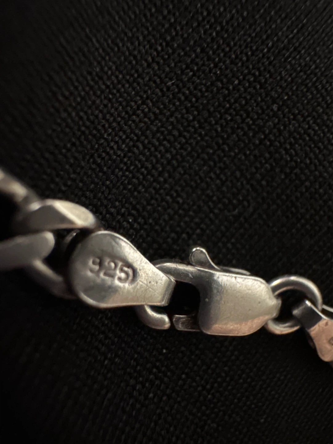 Sterling Silver 925 Curb Chain Bracelet - photo 2