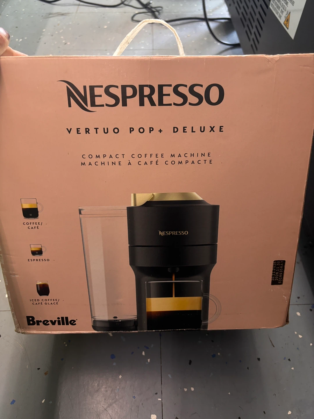 Nespresso Vertuo Pop+ Deluxe Coffee Machine