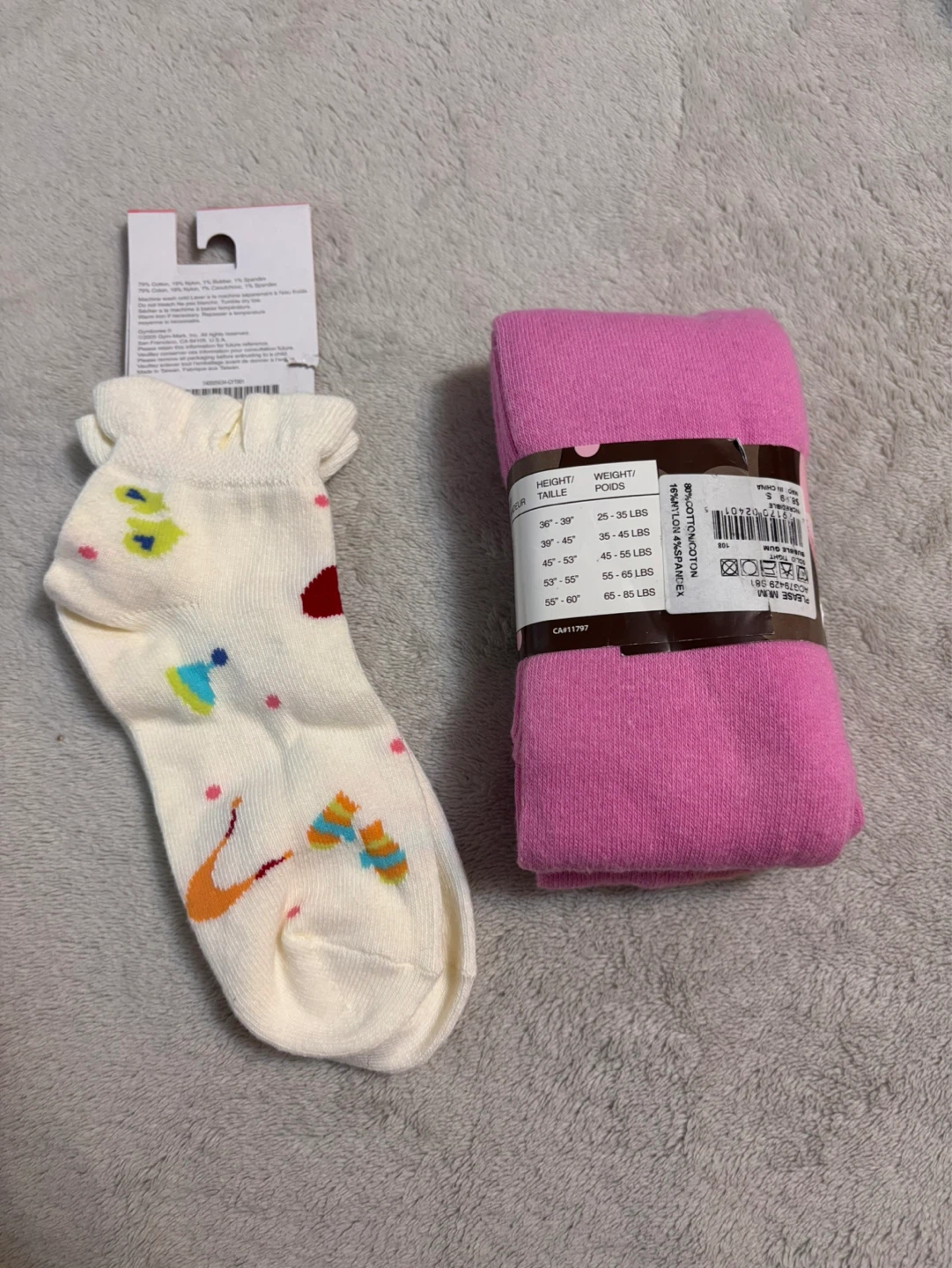 Gymboree Socks & Lulabelle Cotton Tights - Size S - photo 2