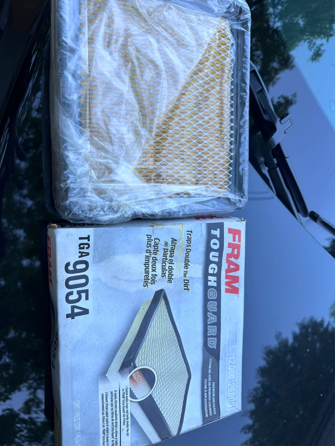 FRAM Tough Guard TGA9054 Air Filter x2