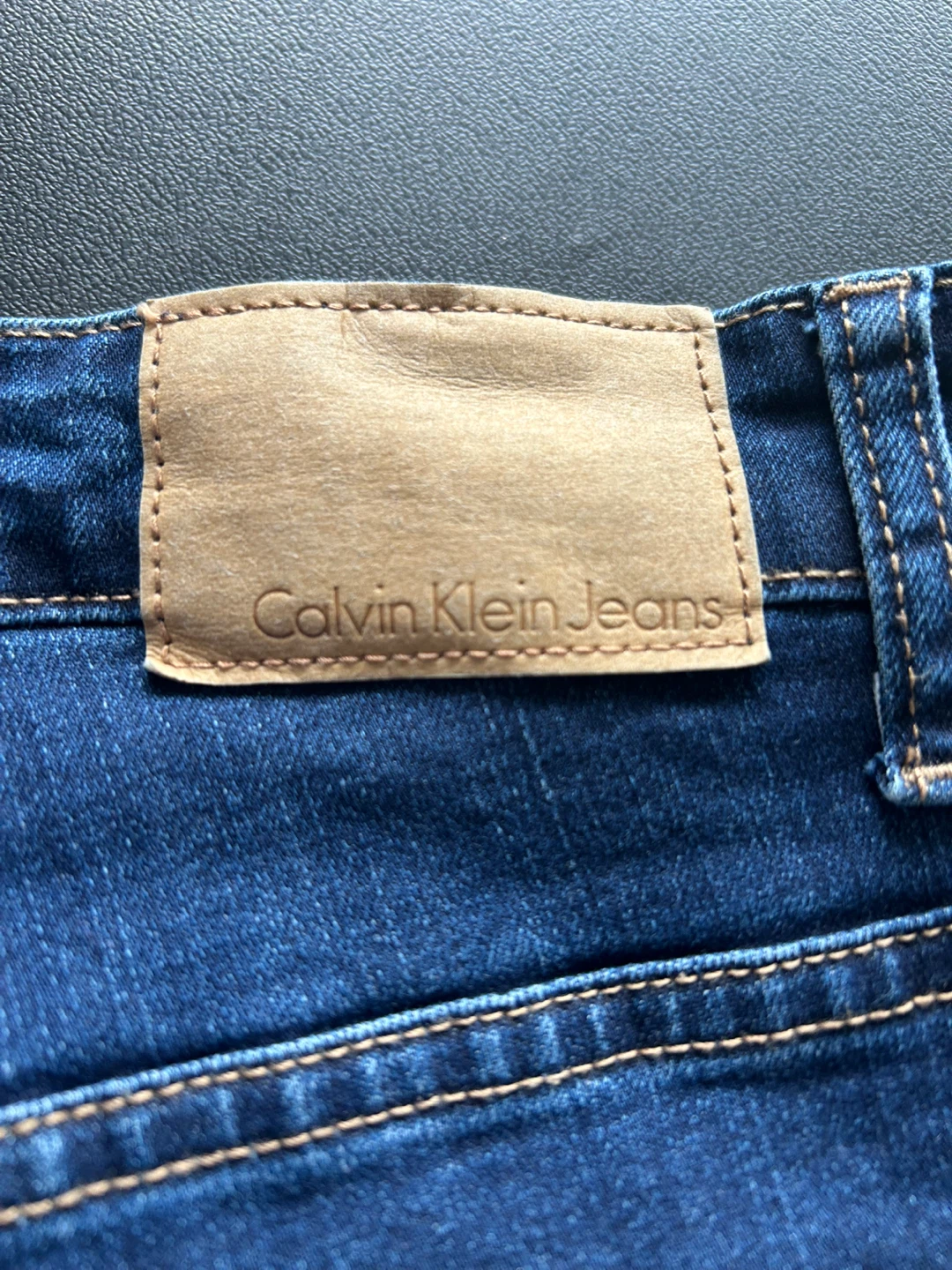 Calvin Klein Jeans Slim Straight Jeans 34x32 - photo 5