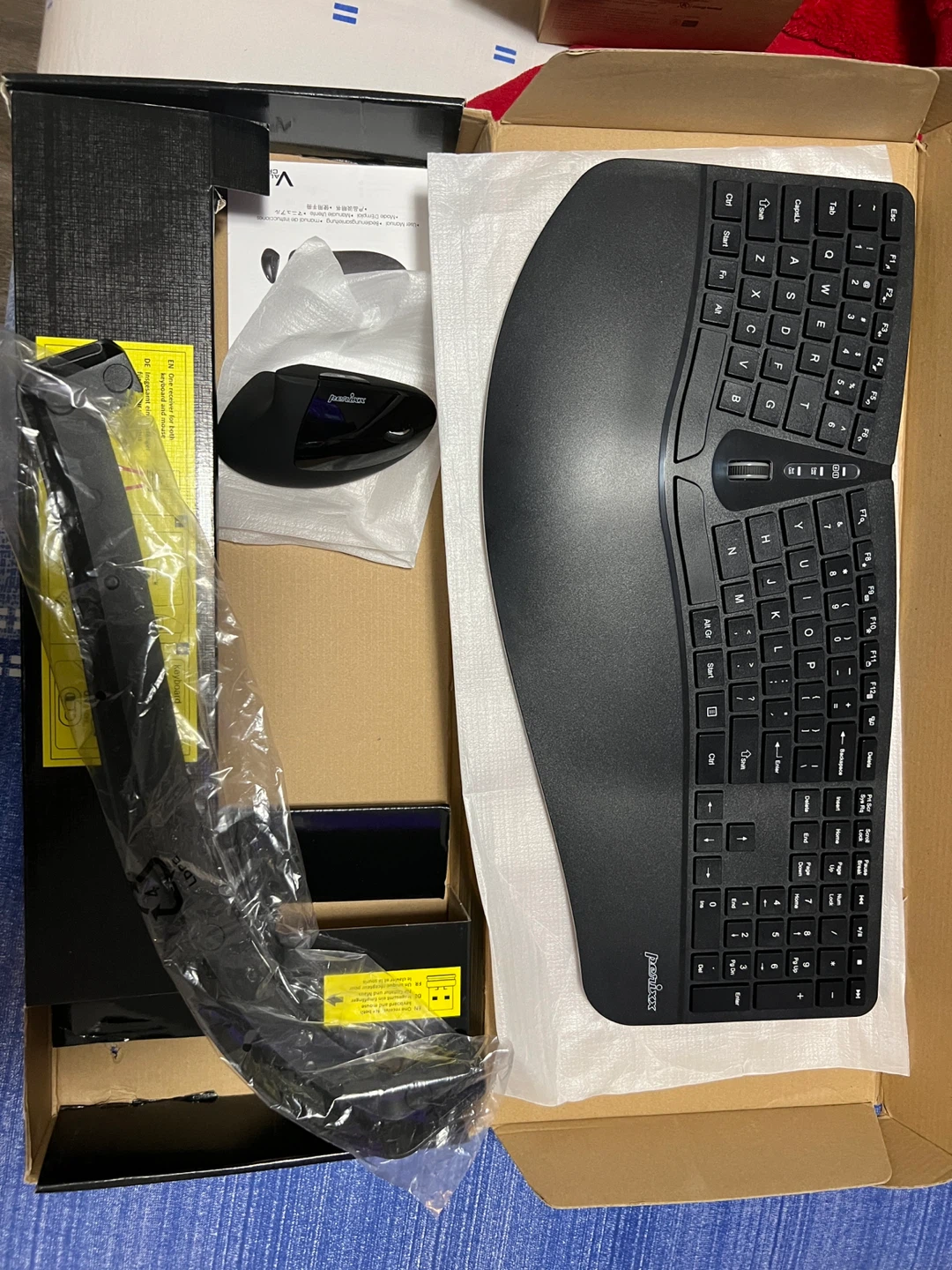 Periduo 605 Ergonomic Keyboard and Mouse Combo - photo 4
