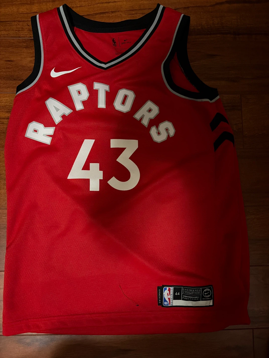 Nike Toronto Raptors Siakam #43 Jersey