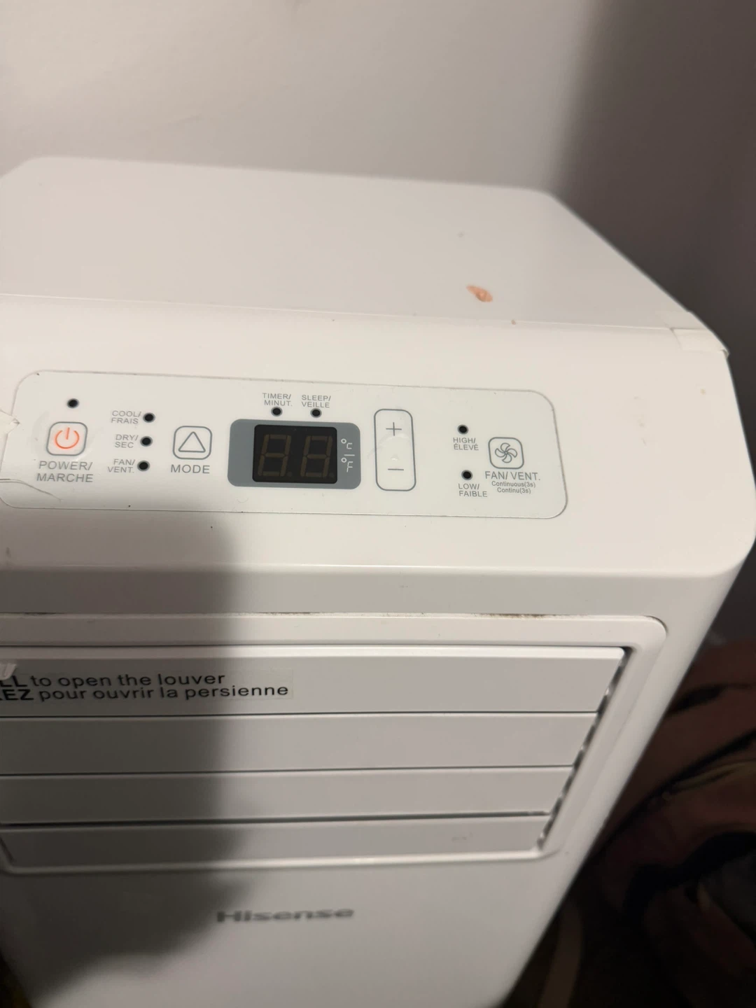 Hisense Portable Air Conditioner - photo 2