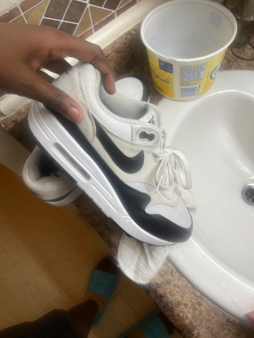 Nike Air Max 1 ESS White/Black Summit Size 10 - photo 4
