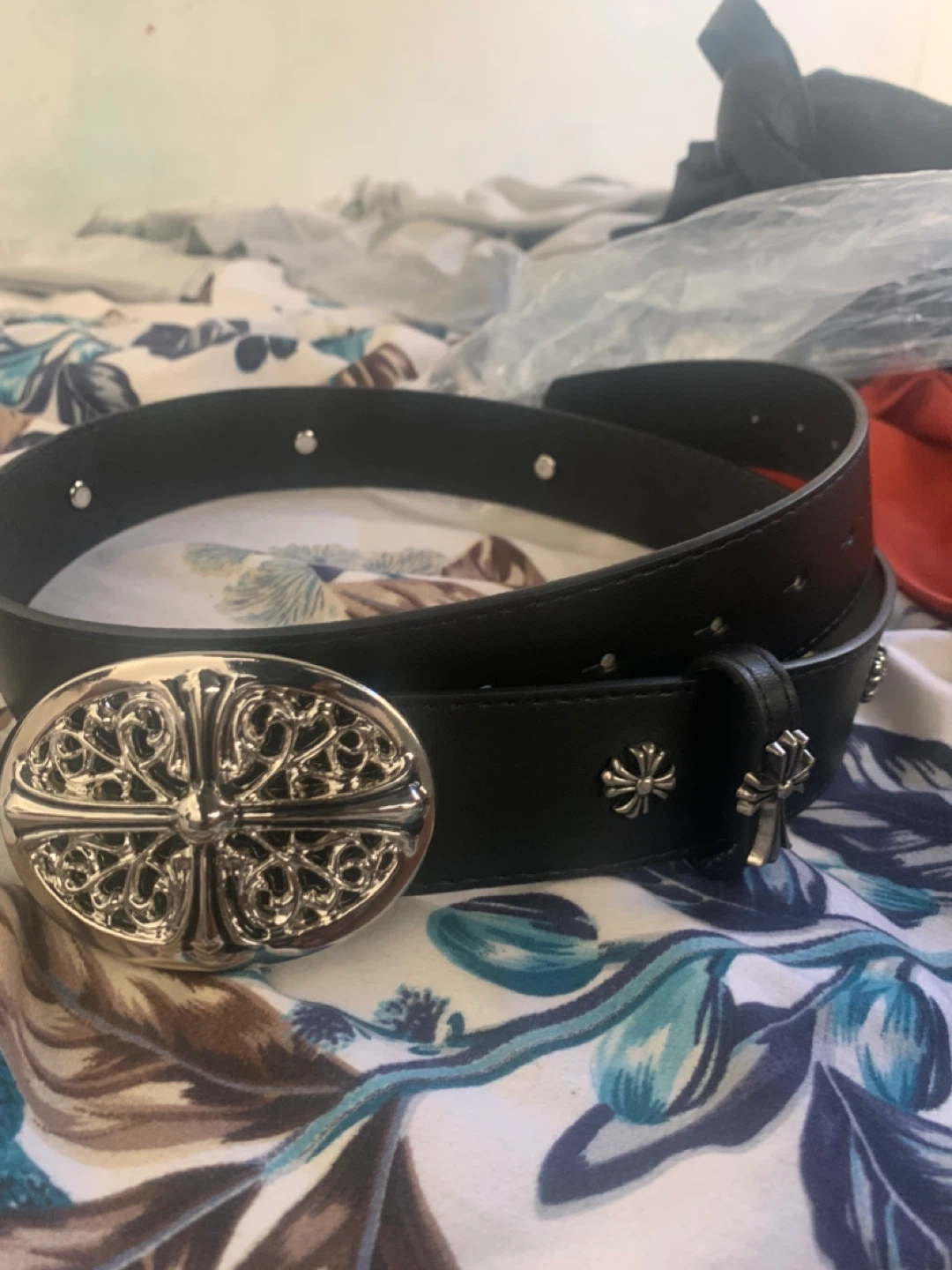 Chrome Hearts Style Belt - photo 5