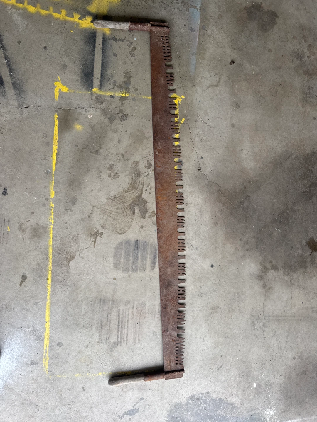 Vintage Two-Man Saw - photo 2