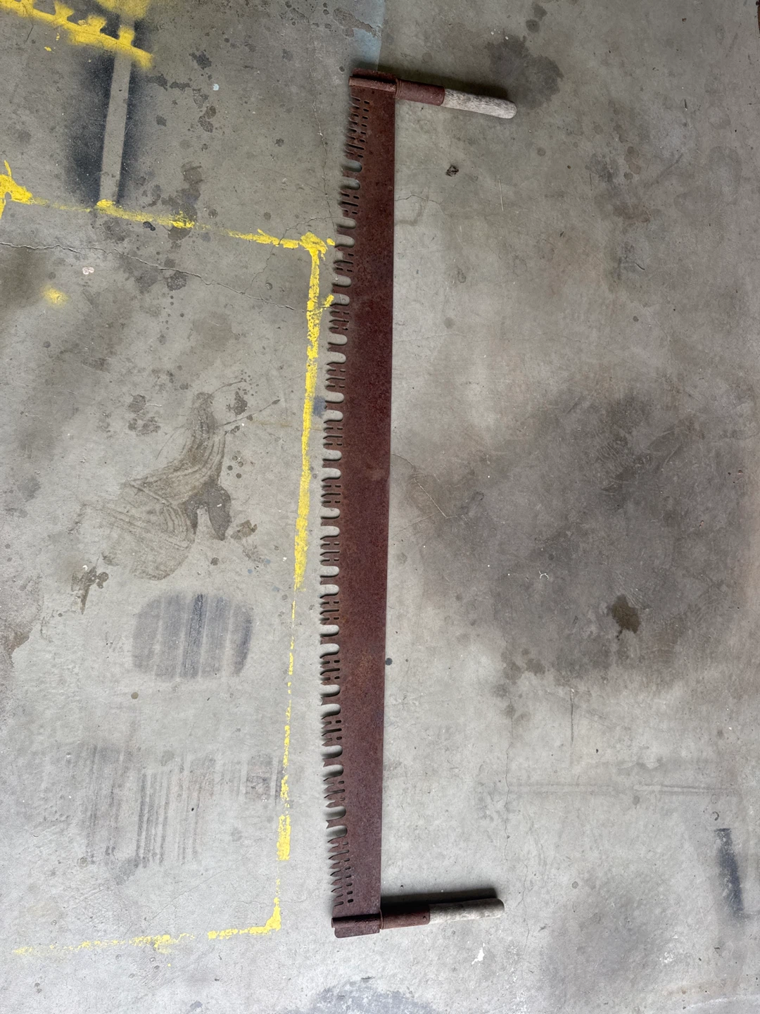 Vintage Two-Man Saw