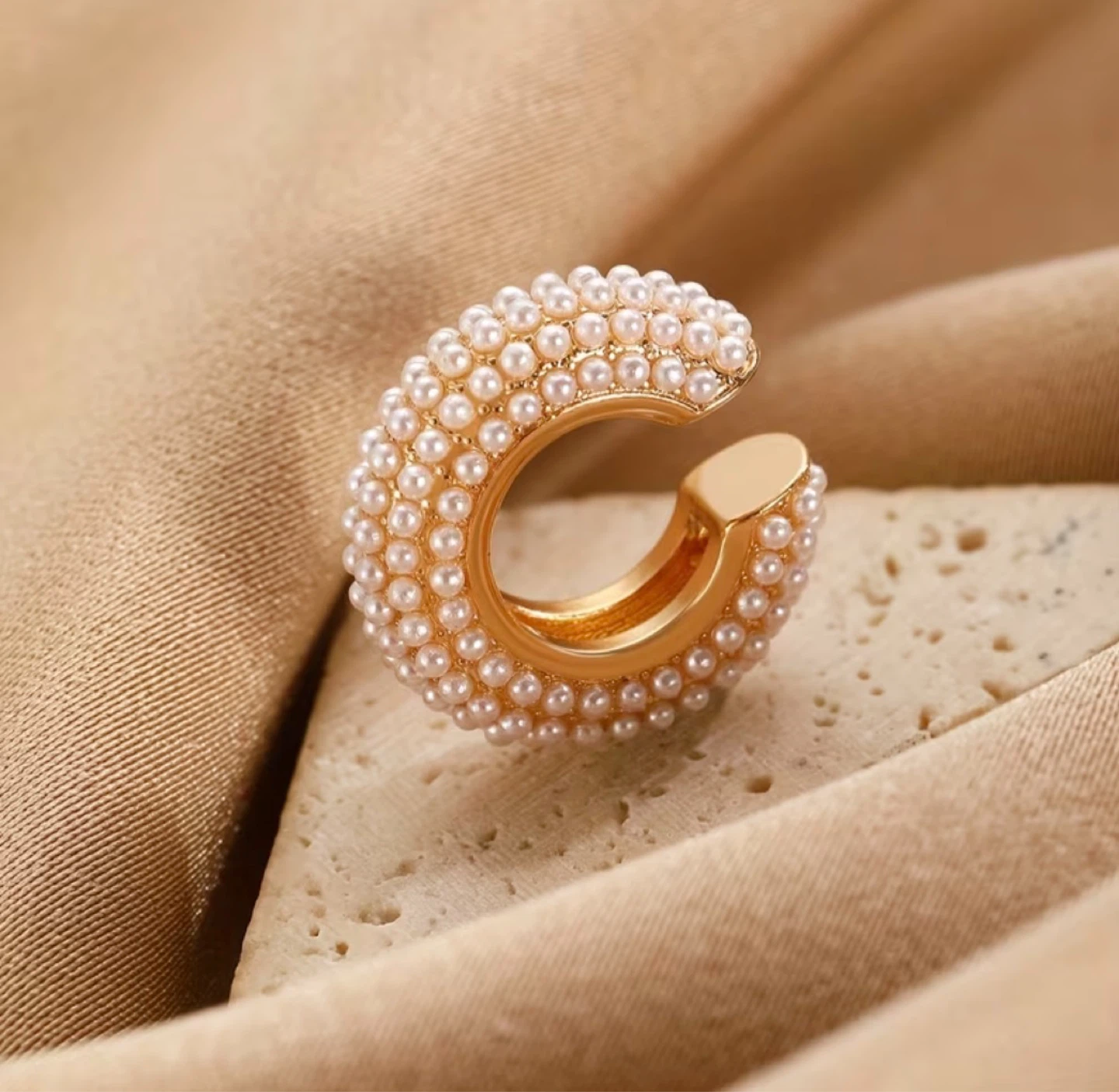 Pearl Ear Cuff – No Piercing Needed - photo 2