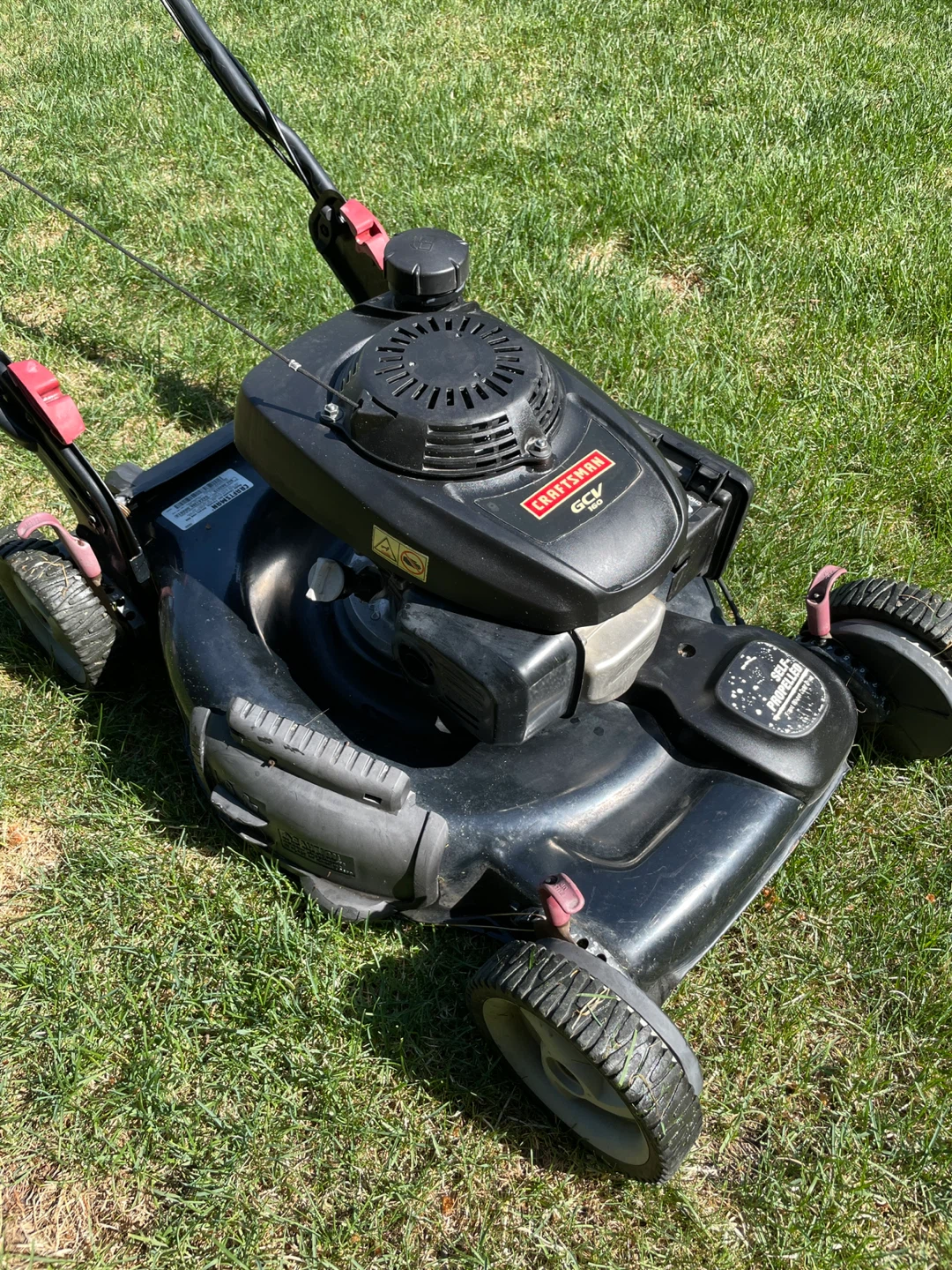 Honda Craftsman Self Propelled Gas Lawn Mower - photo 2