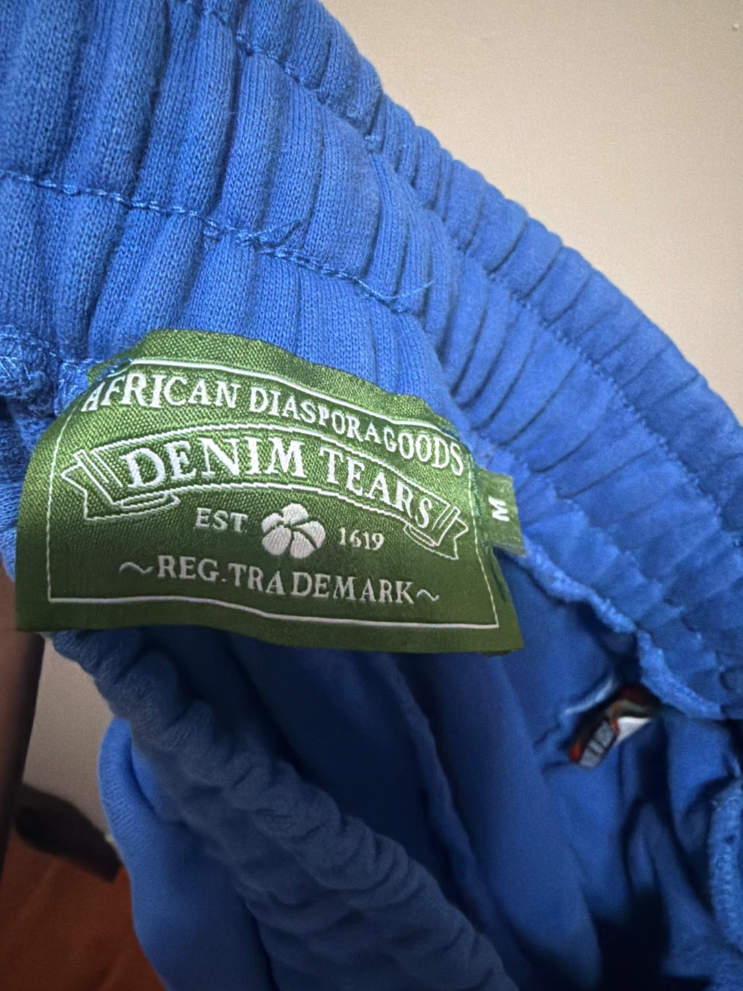 Denim Tears Blue Sweatpants - photo 3