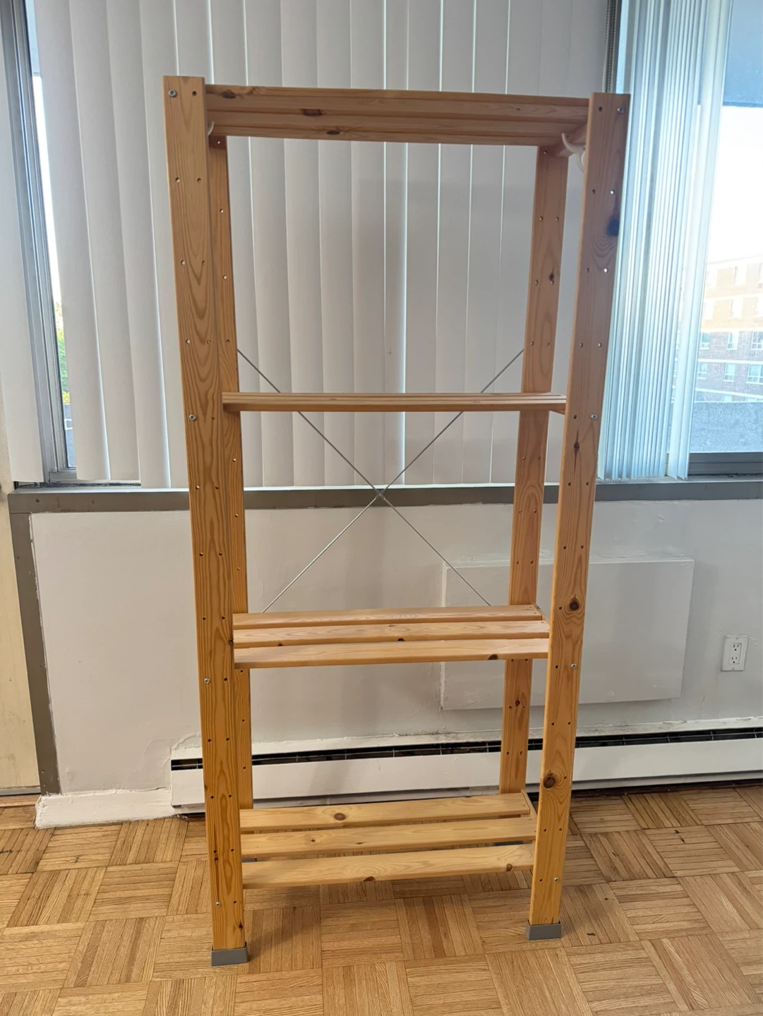 Wooden Shelving Unit - photo 2