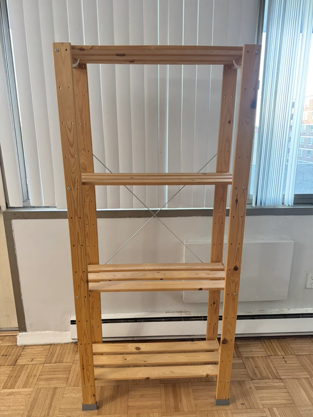 Wooden Shelving Unit