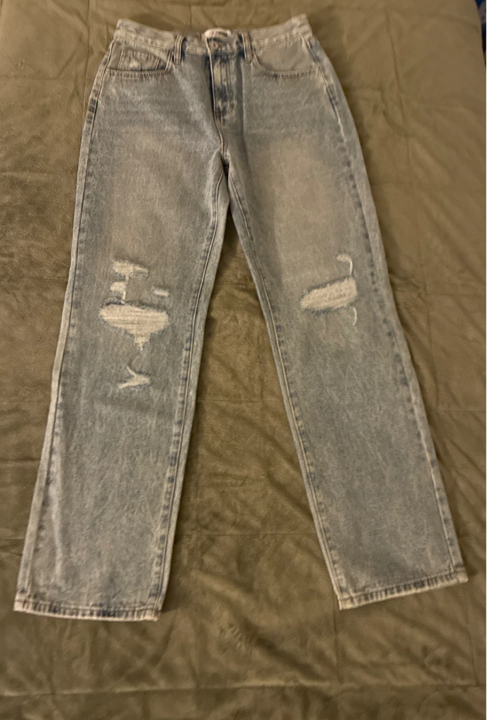 Fashion nova High Rise Straight Jeans