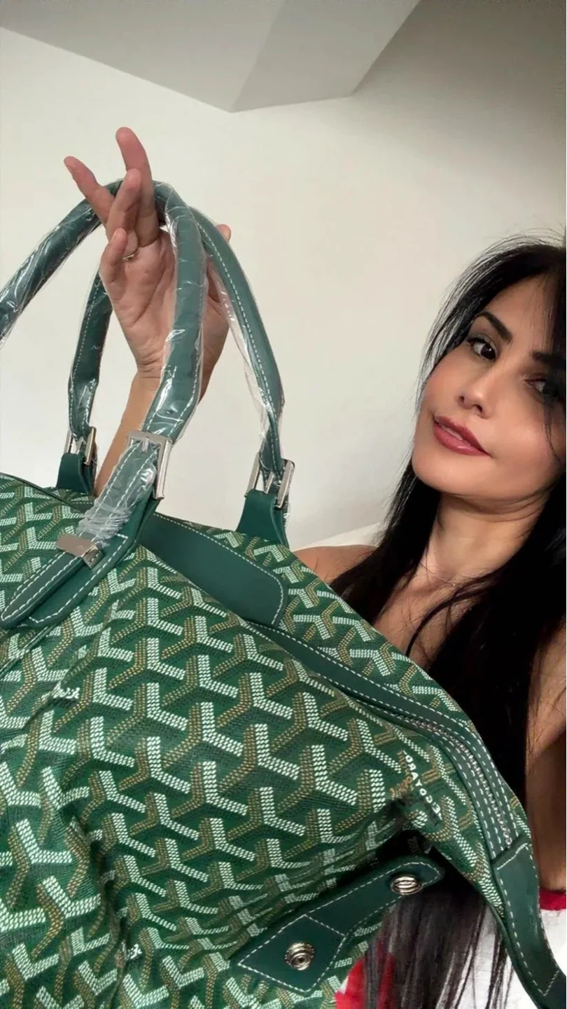 Goyard Green Monogram Duffle Bag - photo 4
