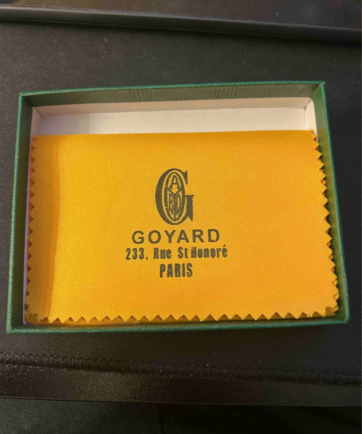 Goyard Green Monogram Card Holder - photo 3