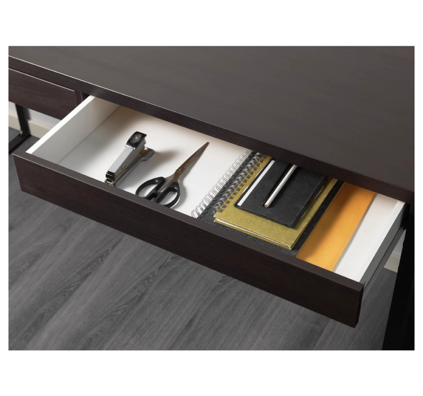 IKEA MICKE Desk Black-Brown - photo 4
