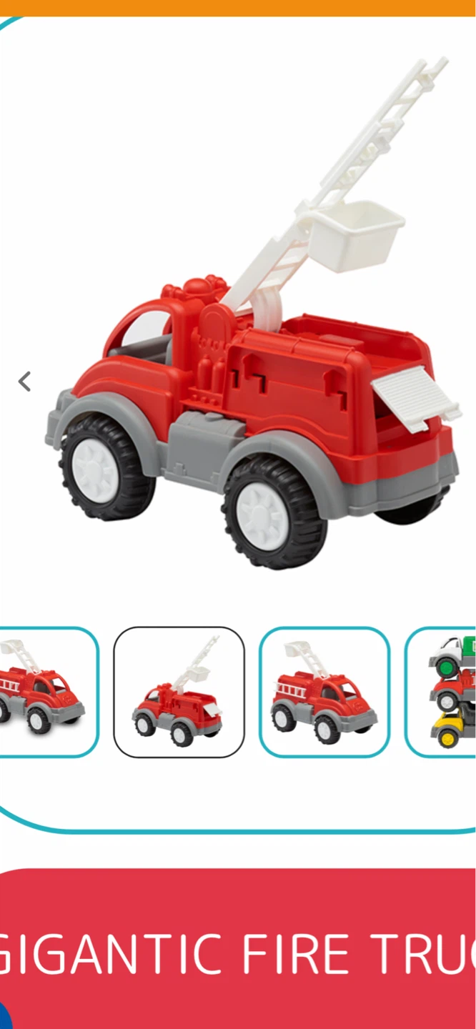 Gigantic Fire Truck & Dump Truck Toy - photo 2