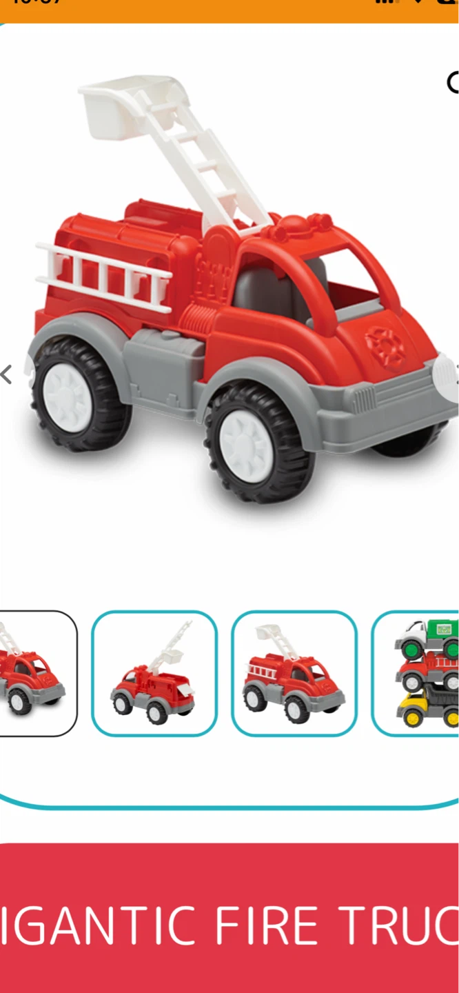Gigantic Fire Truck & Dump Truck Toy - photo 3