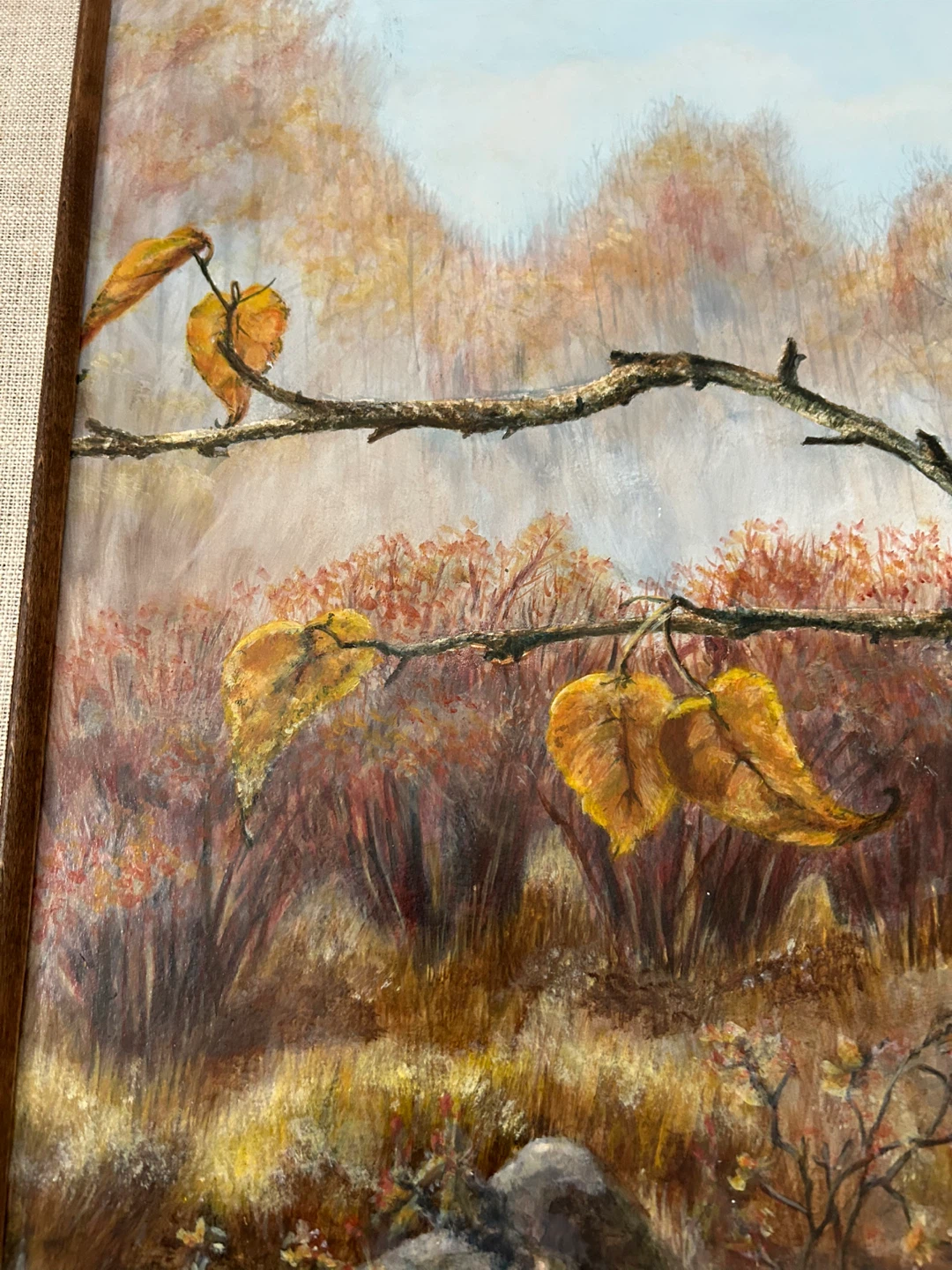 Original Painting on board Kestrel Falcon by Lawrence - photo 5
