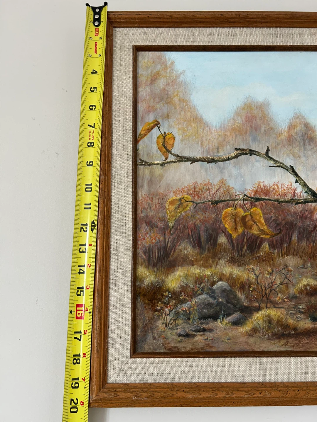 Original Painting on board Kestrel Falcon by Lawrence - photo 4
