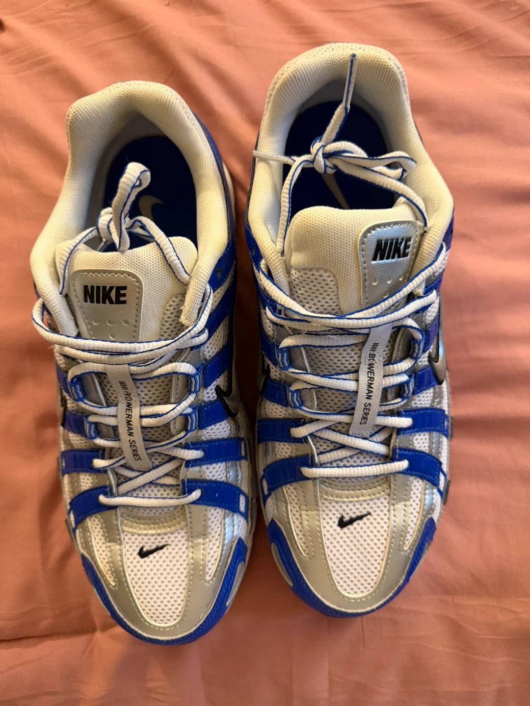 Nike Air Max P-6000 Men's Shoes Blue/Silver Size 9 - photo 3