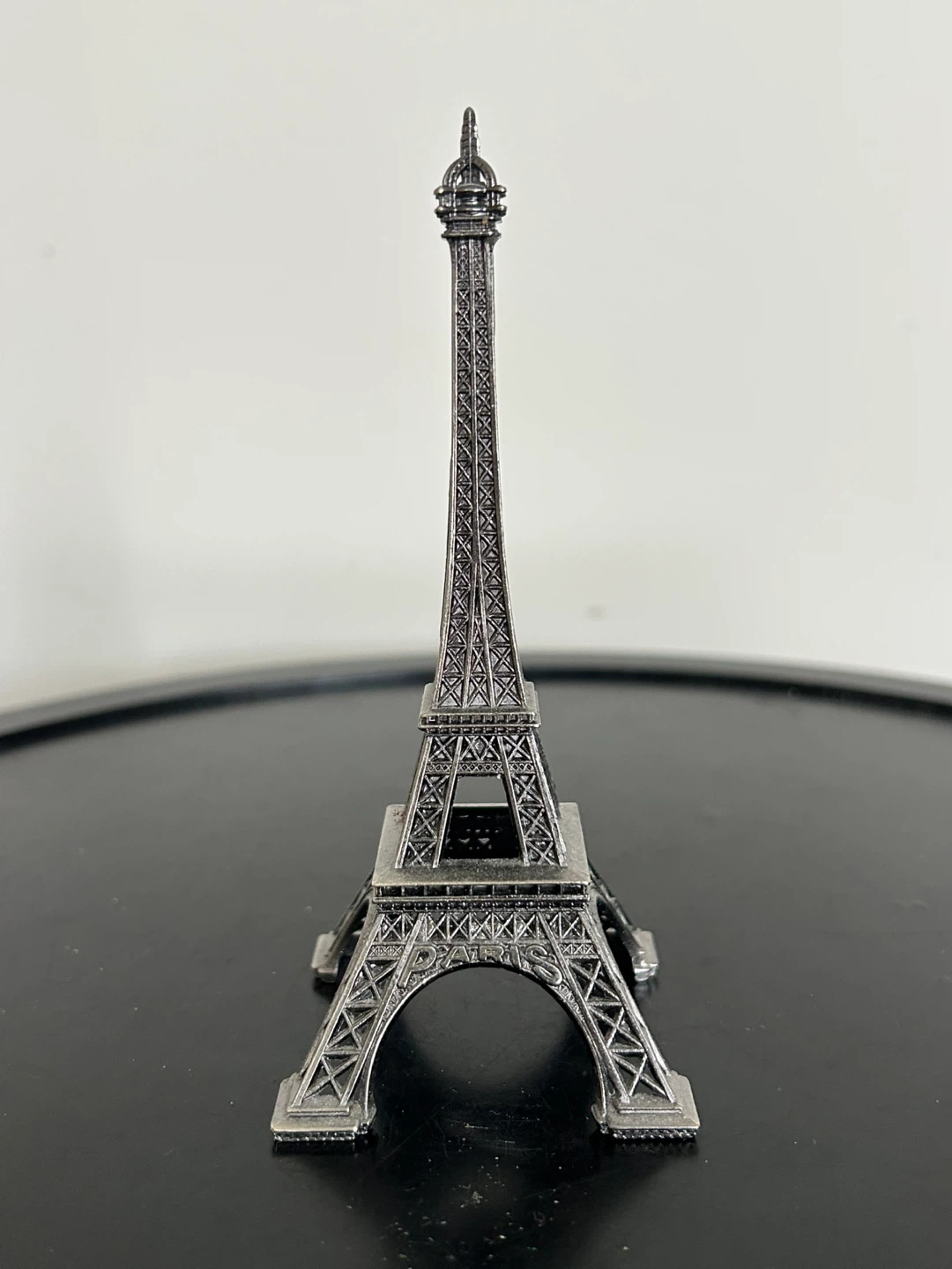 Vintage Metal Eiffel Tower Figurine – Made in France - photo 4
