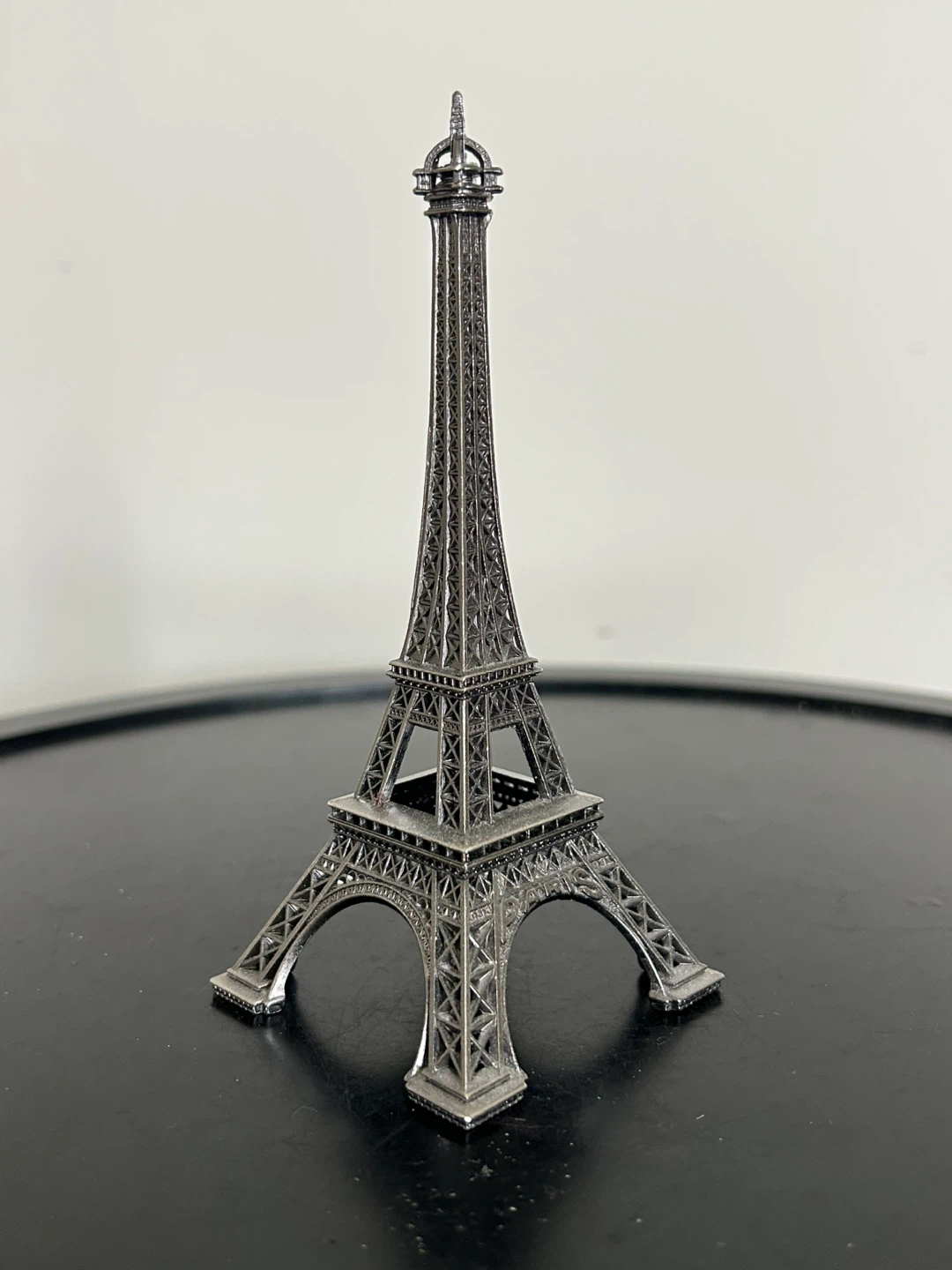 Vintage Metal Eiffel Tower Figurine – Made in France
