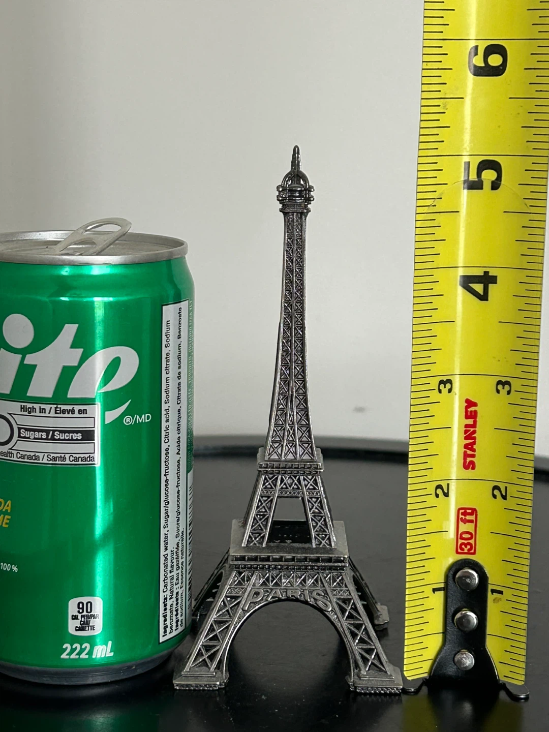 Vintage Metal Eiffel Tower Figurine – Made in France - photo 2