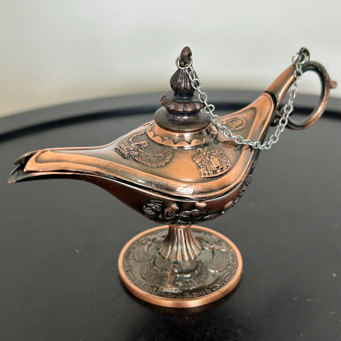 Genie Lamp – Ornate Copper Finish Incense Burner