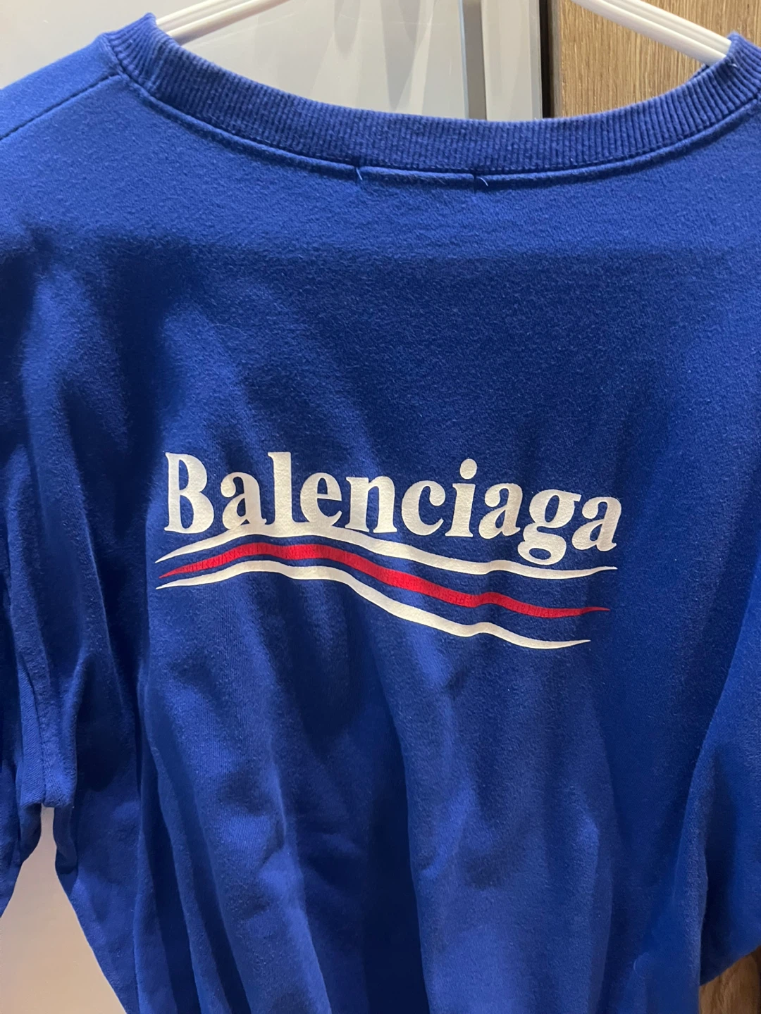 Balenciaga Blue Crewneck Sweatshirt - photo 2