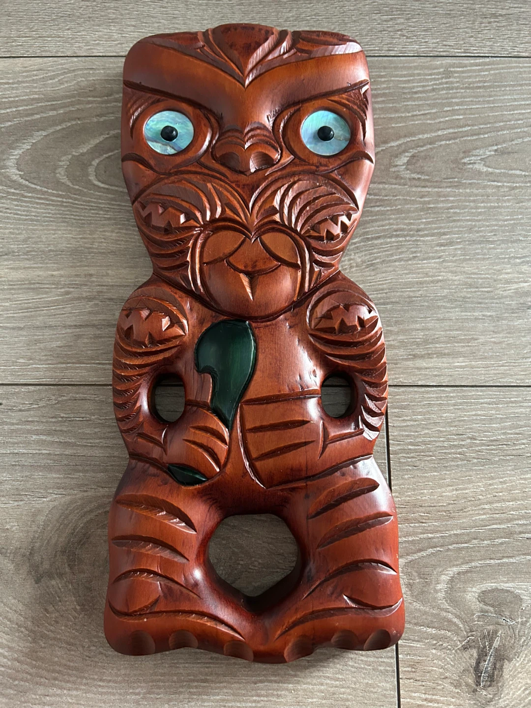 Vintage Māori Tekoteko Carving – Moana Wood New Zealand