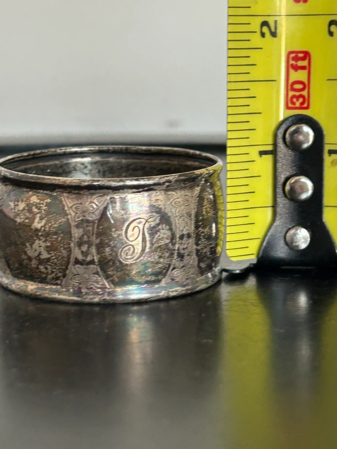 Vintage Sterling 925 Silver Napkin Ring - photo 4