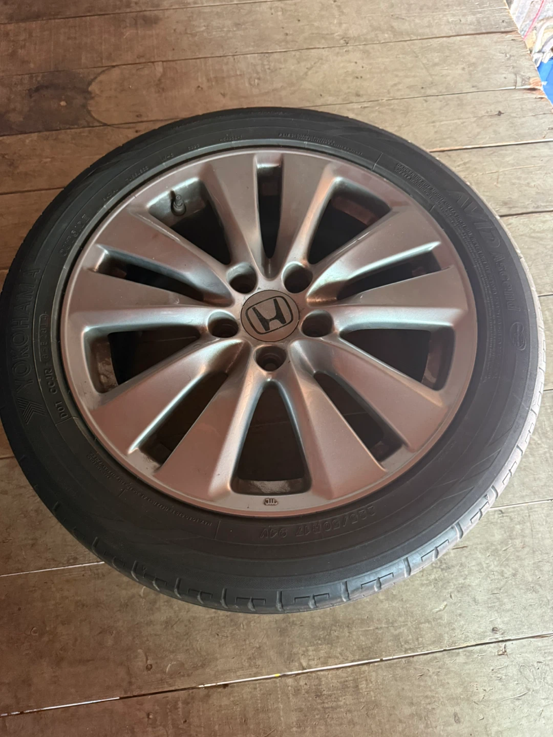 Honda Alloy Wheels and Tires Set