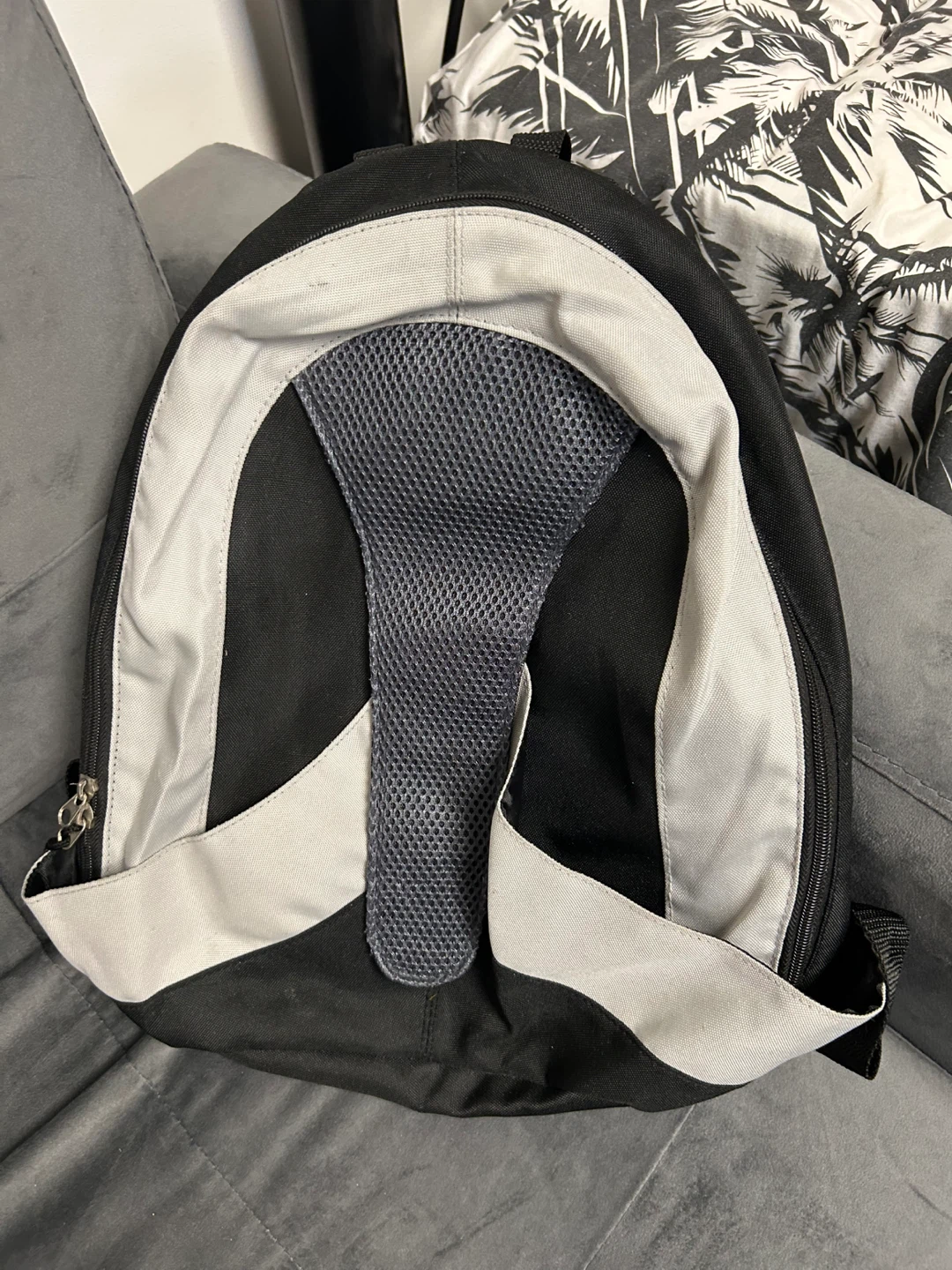 Black and Grey Backpack