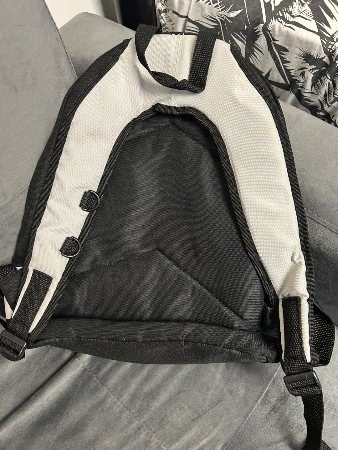 Black and Grey Backpack - photo 2