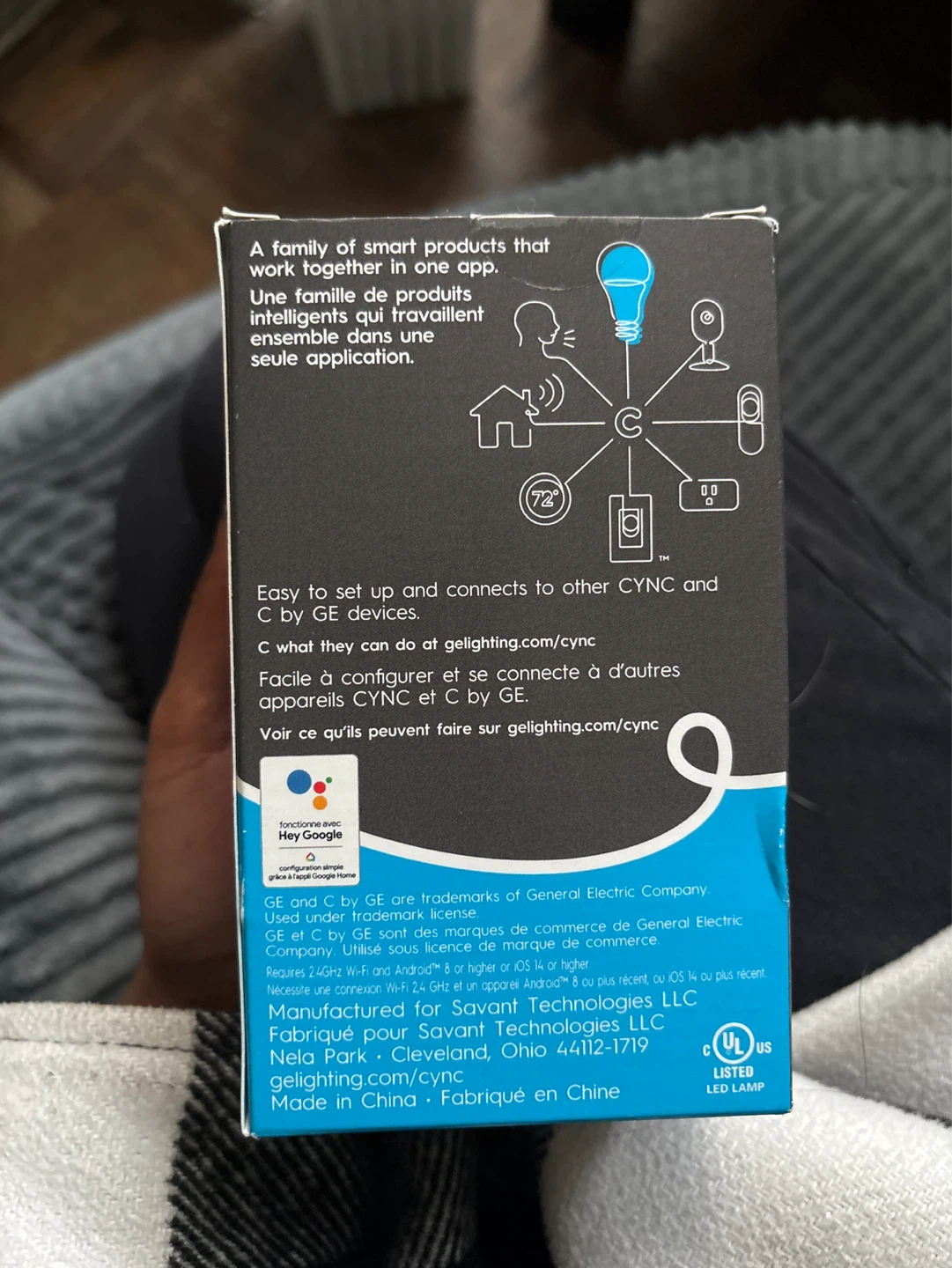 GE Cync Full Color Direct Connect Smart Bulb LED A19 - photo 3