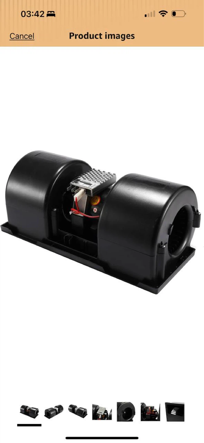 Case IH Cab Blower Motor Assembly 12V 🔥 Fits Case IH tractors, - photo 2